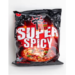 Lamen Coreano Shin Ramyun SUPER SPICY RED Picante Carne e Legumes - 120g