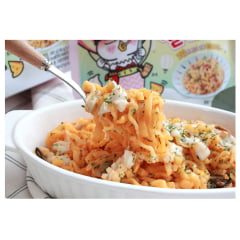 Lamen Coreano Super Picante Buldak Cream Frango e Queijo Cremoso Carbonara Big Bowl - 120g