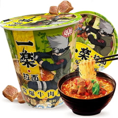 Lamen Oriental Naruto Copo Sabor Carne Picante Kakashi- 65 gramas