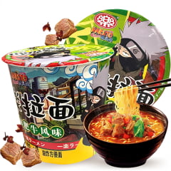Lamen Oriental Naruto Copo Sabor Carne Picante Kakashi - 90 gramas