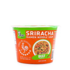 Lamen Picante Sriracha Sabor Carne Copo - 110 gramas