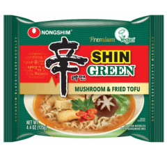 Lamen Shin Ramyun Picante Cogumelo e Tofu Frito 125g MADE IN USA - 4 Pacotes