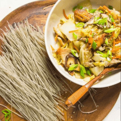 Macarrão Coreano de Batata Doce Harusame Vermicelli - 500 Gramas