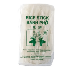 Macarrão de Arroz Largo Rice Stick 10mm - 300 gramas Macarrão de Arroz Largo Rice Stick 10mm - 300 gramas