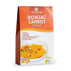 Macarrão de Konjac Sabor Cenoura KetoSlim Mo - 270 Gramas Macarrão de Konjac Sabor Cenoura KetoSlim Mo - 270 Gramas