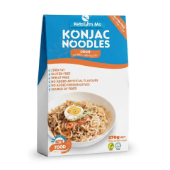 Macarrão de Konjac tipo Udon KetoSlim Mo - 270 Gramas Macarrão de Konjac tipo Udon KetoSlim Mo - 270 Gramas