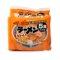 Kit Lamen Japonês Sapporo Sabor Misso 84g - 5 Unidades Kit Lamen Japonês Sapporo Sabor Misso 84g - 5 Unidades