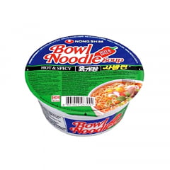 Lamen Coreano Bowl Noodle Soup Nongshim Hot & Spicy 86g