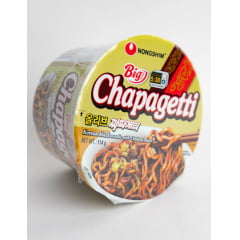 Lamen Coreano Chapagetti Big Bowl Nongshim com Tempero de Feijão Preto Tostato - 114g