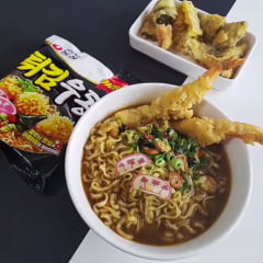 Lamen Coreano Udon Tempura Noodle Soup Nongshim - 118g