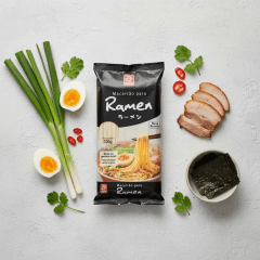 Macarrão para Ramen Alfa - 500 gramas