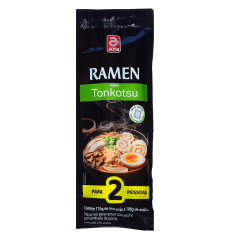 Macarrão para Ramen com Molho Pronto Concentrado de Porco  Alfa - 270 gramas