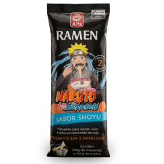 Macarrão para Ramen com Molho Pronto Sabor Shoyu Alfa - 270 gramas Macarrão para Ramen com Molho Pronto Sabor Shoyu Alfa - 270 gramas