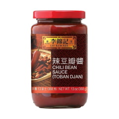 Molho de Pimenta com Feijão Fermentado Toban Djan Chili Bean Sauce Lee Kum Kee - 368g