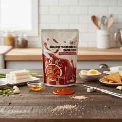 Molho Pronto Picante Hot & Spicy para Topokki YOUNG POONG - 120 gramas