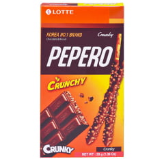 Pepero Biscoito Palito Chocolate Crocante Crunky - 39g