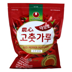 Pimenta Vermelha Premium em pó Fina Gochugaru Nongshim - 1Kg