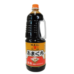 Shoyu Japonês Adocicado Amakuchi Kawamura 1,8L - Com 30% Menos Sódio