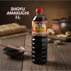 Shoyu Japonês Amakuchi Kikkoman - 1000mL