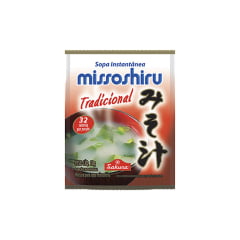 Sopa Instantânea de Missoshiru Sachê Tradicional Sakura - 10 gramas