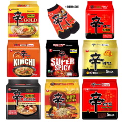 Super Kit Lamen Shin Ramyun Especial Black Friday - 38 Lamens + BRINDE