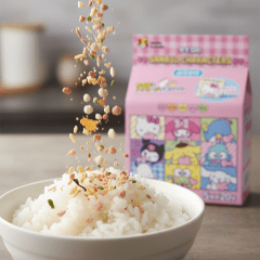 Tempero para Arroz Japonês Furikake Hello Kitty Sanrio Characters  (20 sachês) - 40 Gramas