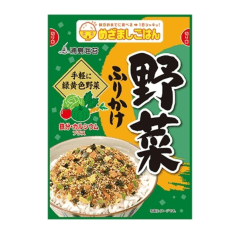 Tempero para Arroz Japonês Furikake Sabor Legumes Yasai - 30g