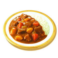 Tempero pronto Curry Chukara com Sabor Picante nível Médio Vermont - 230 gramas
