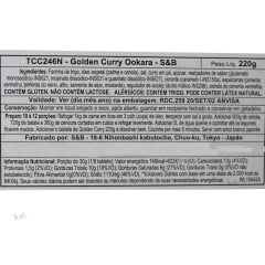 Tempero Golden Curry com Sabor Picante nível Extra Forte S&B - 220 gramas