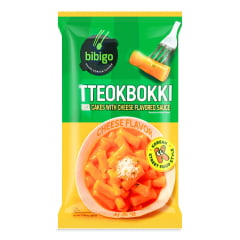 Tteokbokki Bolinho de Arroz Coreano Instantâneo sabor Queijo Topokki - 360 gramas