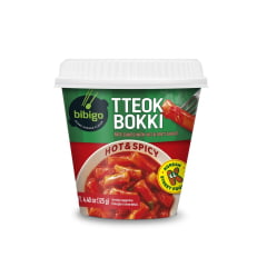 Tteokbokki Bolinho de Arroz Coreano Instantâneo sabor Queijo Topokki Copo - 125 gramas
