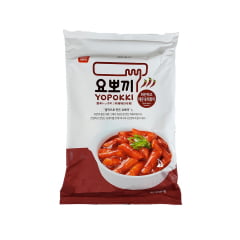 Yopokki Bolinho de Arroz Coreano Instantâneo sabor Super Picante Hot Spicy Topokki - 120 gramas