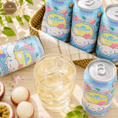 Bebida Adoçada Chá Verde com Maracujá e Lichia Cinnamoroll - 315mL