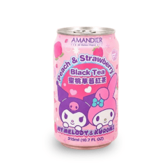 Bebida Adoçada Sabor Chá Preto com Pêssego e Morango - 315mL Bebida Adoçada Sabor Chá Preto com Pêssego e Morango - 315mL