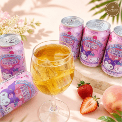 Bebida Adoçada Sabor Chá Preto com Pêssego e Morango - 315mL