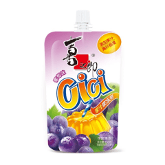 Bebida de Gelatina Sabor Uva CICI Xizhilang - 150 gramas