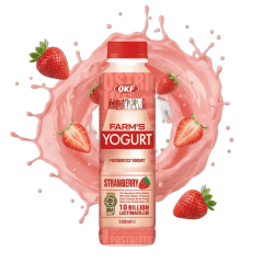 Bebida de Iogurte Farm's Yogurt com Lactobacillus Sabor Morango - 500 mL Bebida de Iogurte Farm's Yogurt com Lactobacillus Sabor Morango - 500 mL