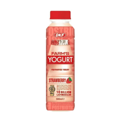 Bebida de Iogurte Farm's Yogurt com Lactobacillus Sabor Morango - 500 mL Bebida de Iogurte Farm's Yogurt com Lactobacillus Sabor Morango - 500 mL
