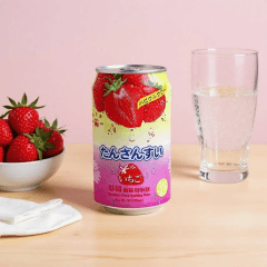 Bebida Gaseificada Sabor Morango - 330mL Bebida Gaseificada Sabor Morango - 330mL