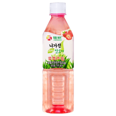 Bebida Pronta a base de Suco de Aloe Vera e Morango Jianqiao - 500mL