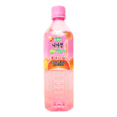 Bebida Pronta a base de Suco de Pêssego e Toranja com pedaços de Coco Jianqiao - 500mL