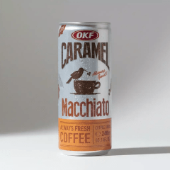 Café Coreano com leite Caramel Macchiato OKF - 240mL