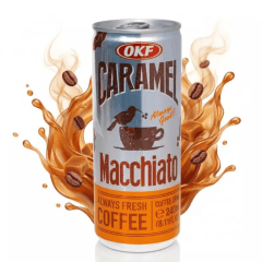 Café Coreano com leite Caramel Macchiato OKF - 240mL