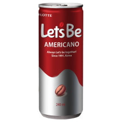 Café Coreano com Leite Lets Be Americano Original - 240mL
