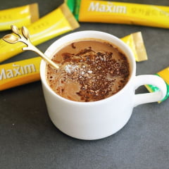 Café Pronto Solúvel Coffee Maxim Coreano Mocha Gold - 100 Sachês 