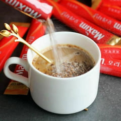 Café Pronto Solúvel Coffee Maxim Coreano Tradicional - 10 Sachês