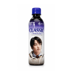 Café Coreano Pronto para Beber HY Classic Americano Edição Especial BTS - 350ml