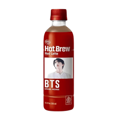 Café Coreano Hot Brew Sabor Red Latte BTS - 350mL