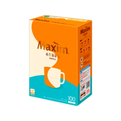 Café Pronto Solúvel Coffee Maxim Coreano Supreme Gold - 100 Sachês