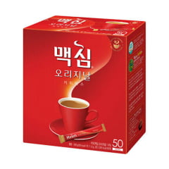 Café Pronto Solúvel Coffee Maxim Coreano Tradicional - 50 Sachês